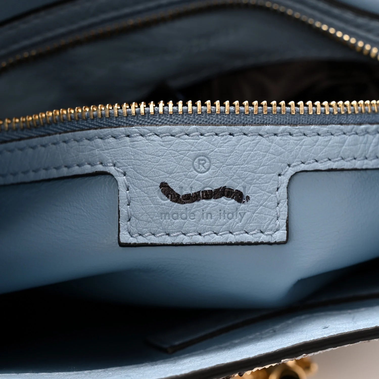 Snakeskin Ostrich Calfskin Small Jackie 1961 Hobo Blue Multicolor