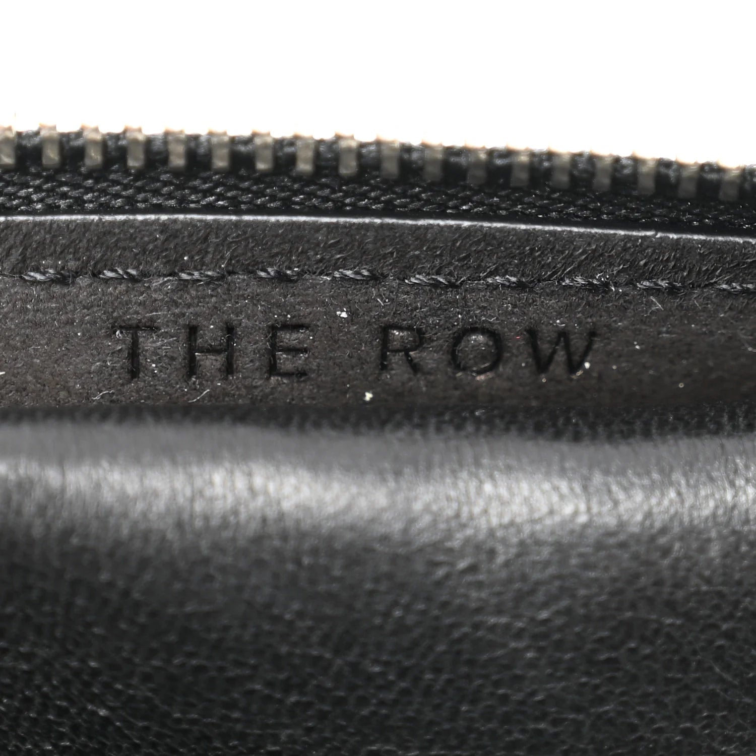 Suede Small Slouchy Banana Bag Black