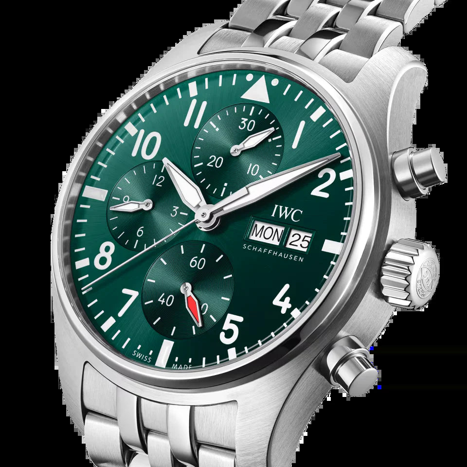 Unworn  Pilot'S Watch Chronograph 41, Stainless Steel, 41Mm, Ref# IW388104, Box and Papers