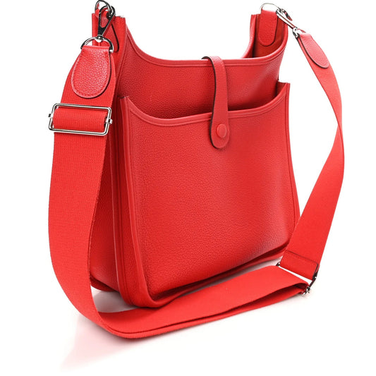 Taurillon Clemence EVELYNE III PM Rouge De Coeur