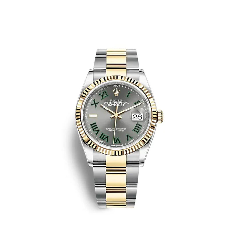 Datejust 36 Oystersteel and Yellow Gold Ref# 126233-0036
