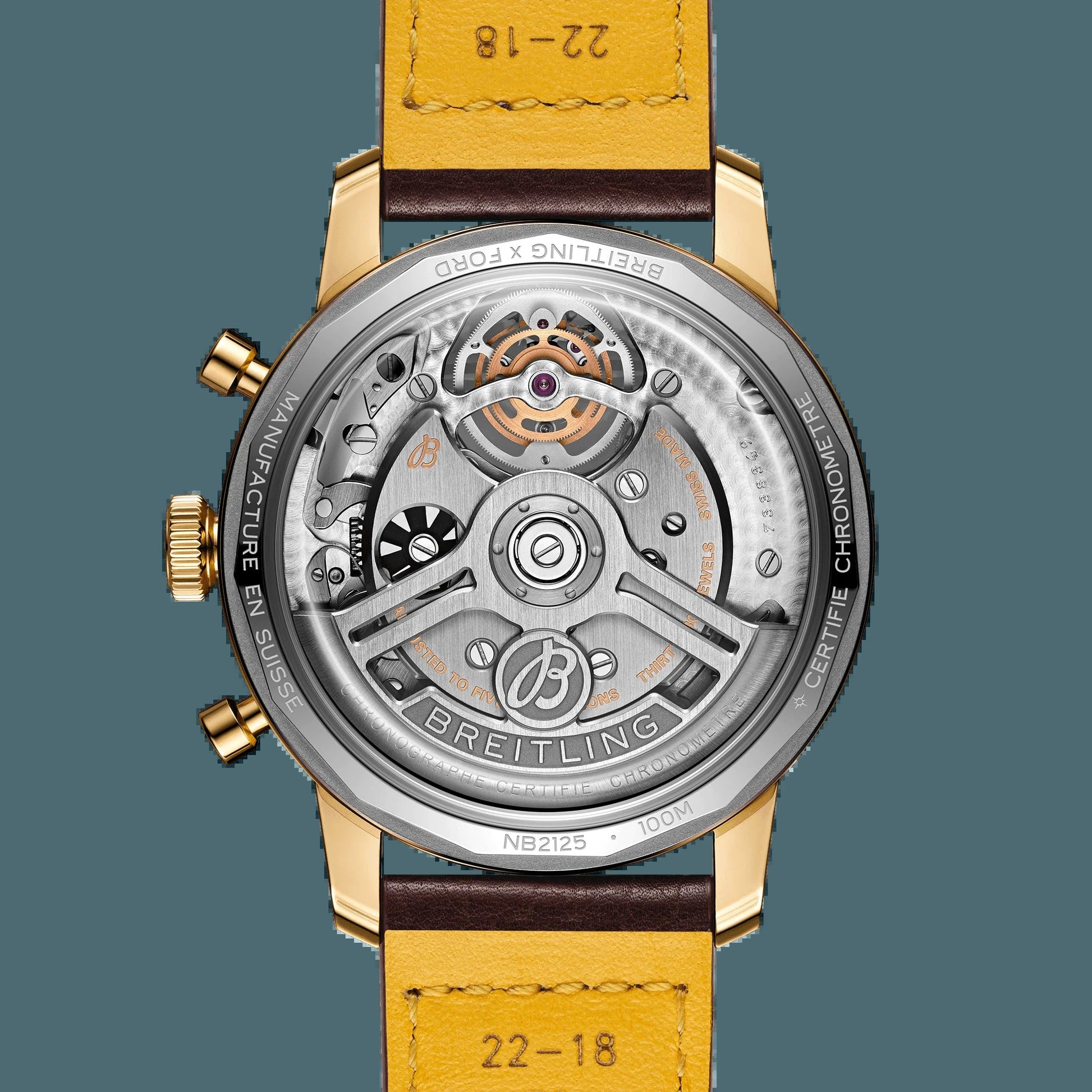 Top Time B21 Ford Mustang, Bronze, 43Mm, Ref# NB21251A1L1X1, Unworn 2024