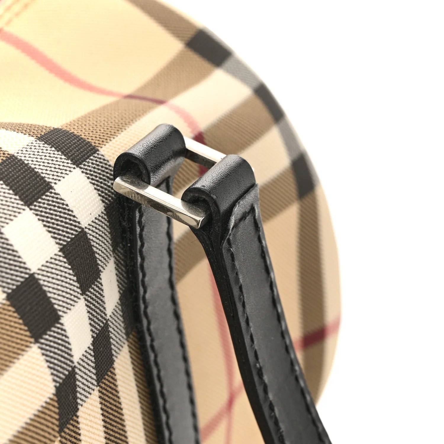 Nova Check Barrel Bag Black