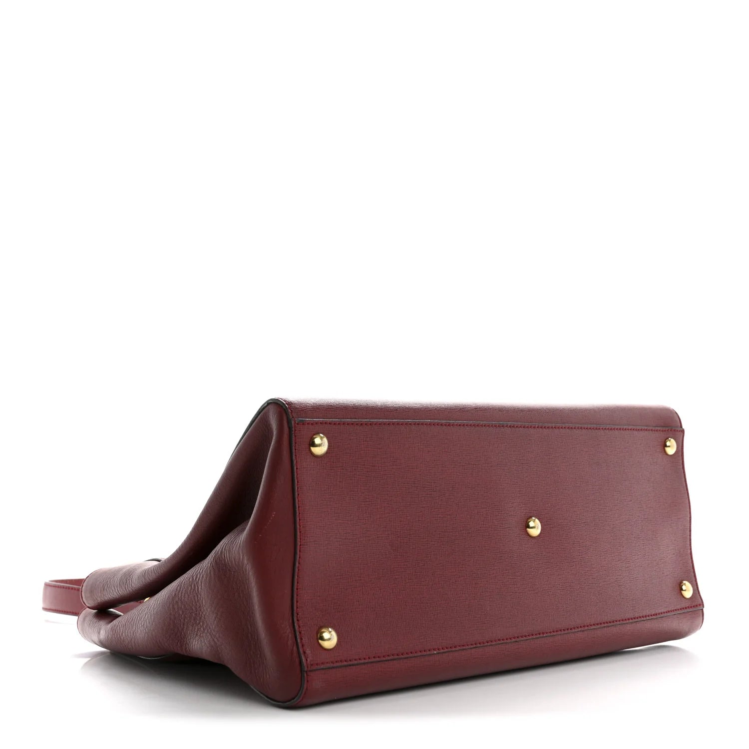 Vitello Elite Regular 2Jours Tote Rosso Scuro Ciliegia