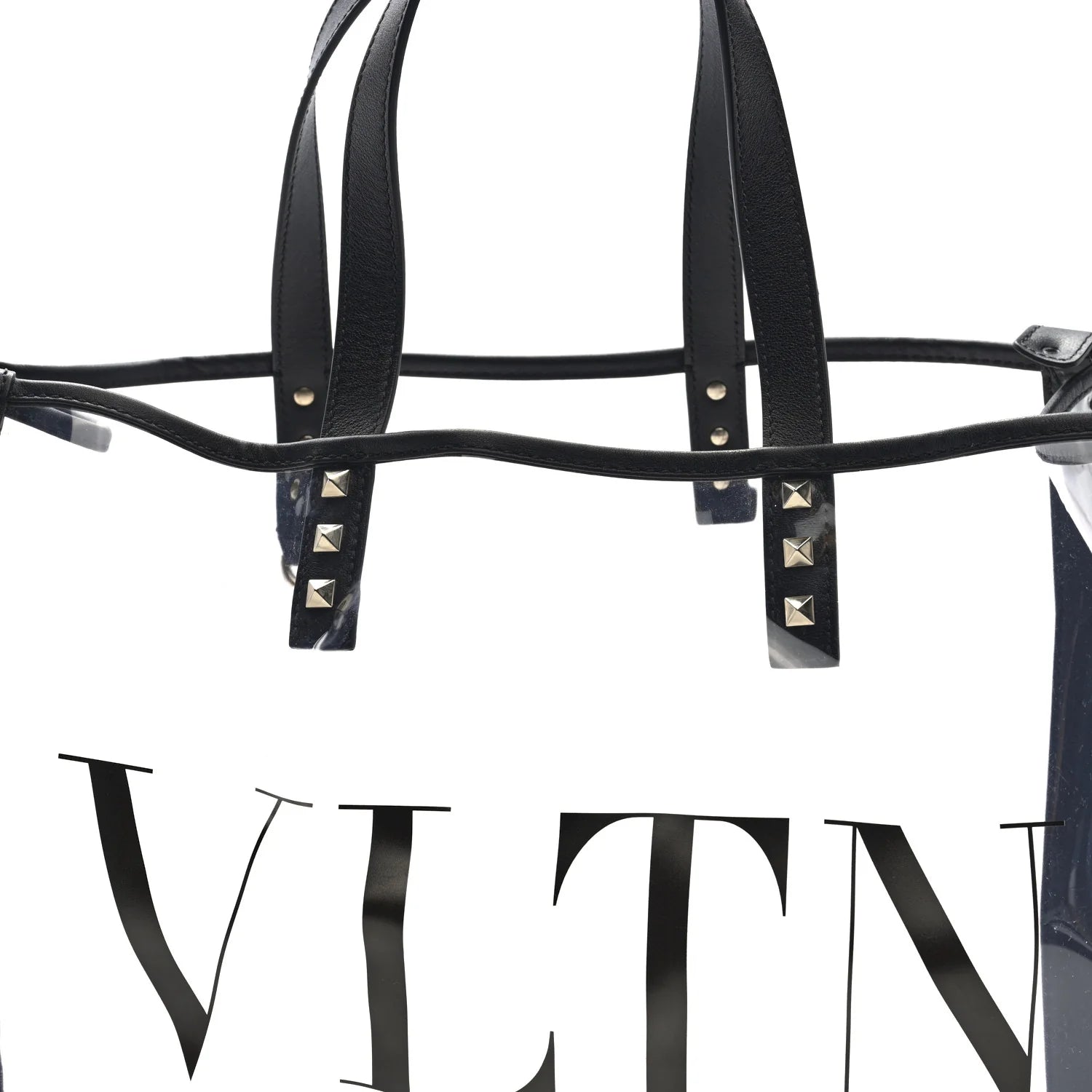 Plexy VLTN Shopping Bag Transparent