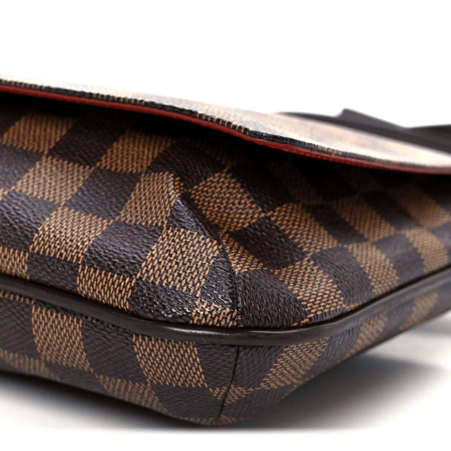 Damier Ebene Musette Tango Long Strap