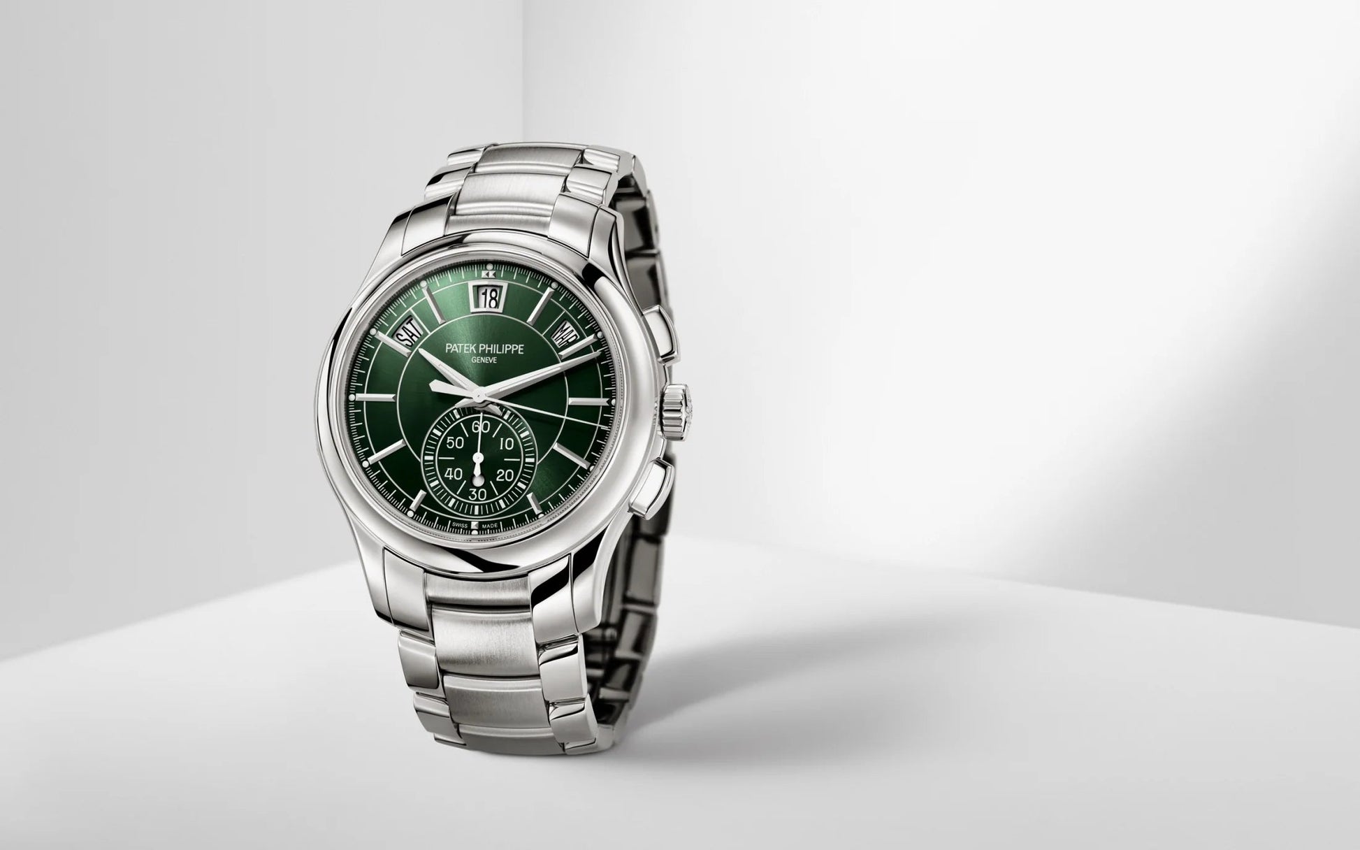 Sports Complication, Stainless Steel, Flyback Chronograph with Annual Calendar 42Mm, Ref# 5905/1A-001