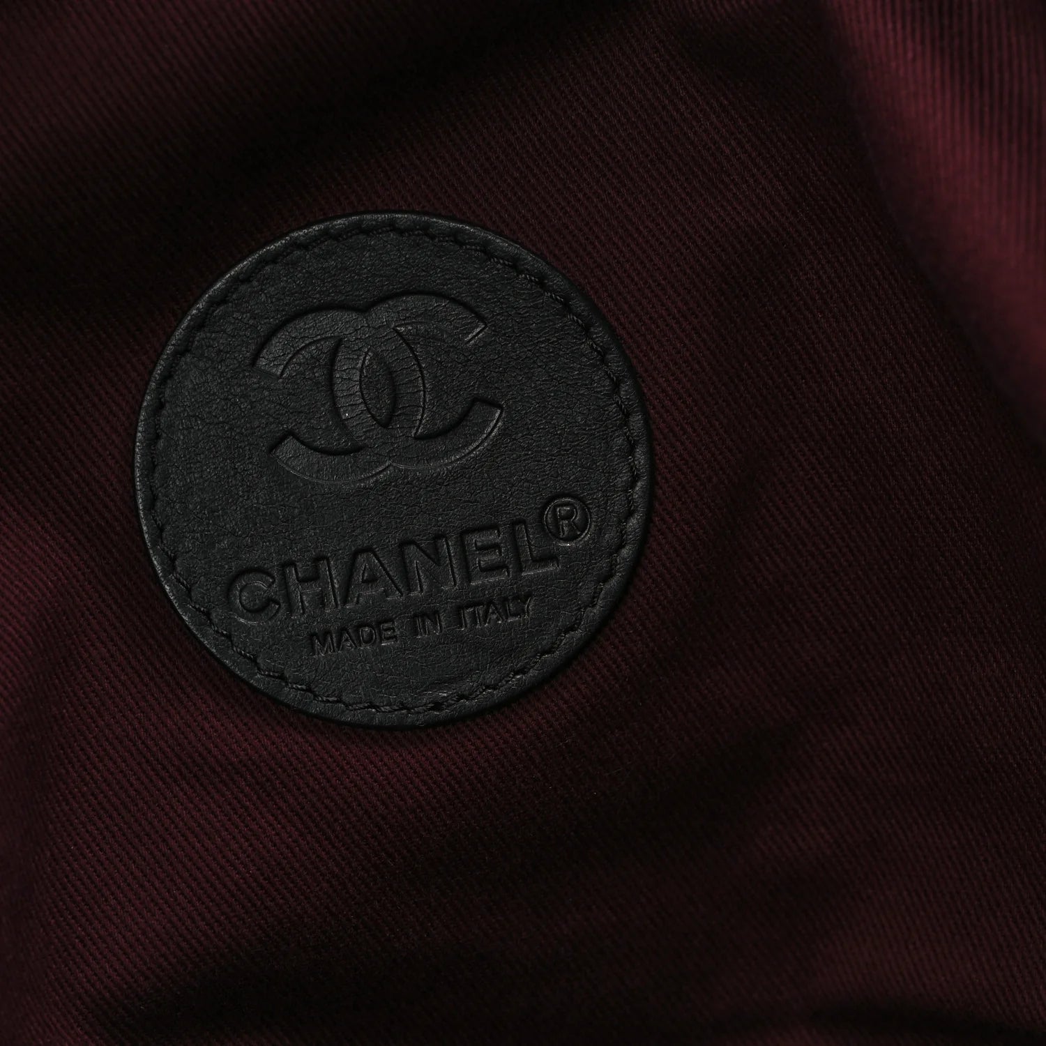 Coated Canvas Quilted Large Garment Travel Bag Black