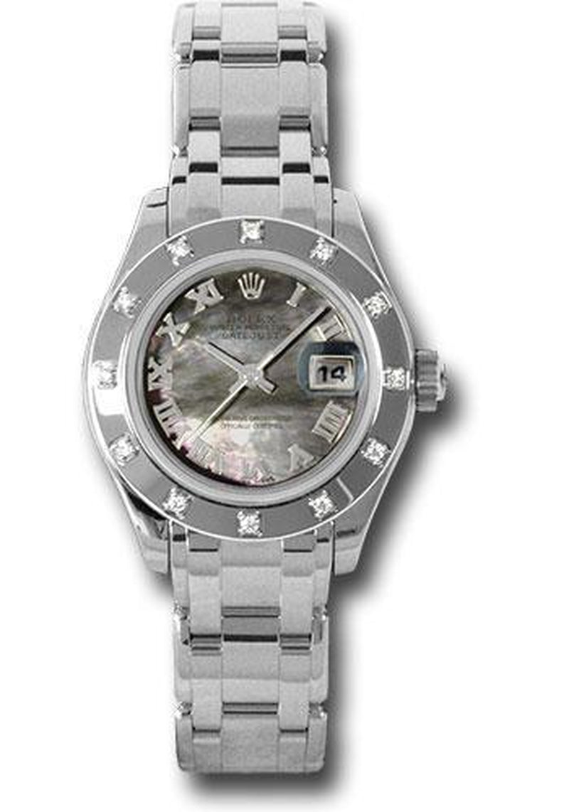 Rolex Datejust Pearlmaster Watch: 80319 Dkmr