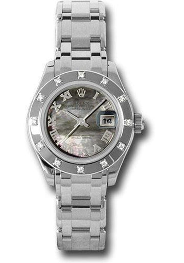 Rolex Datejust Pearlmaster Watch: 80319 Dkmr