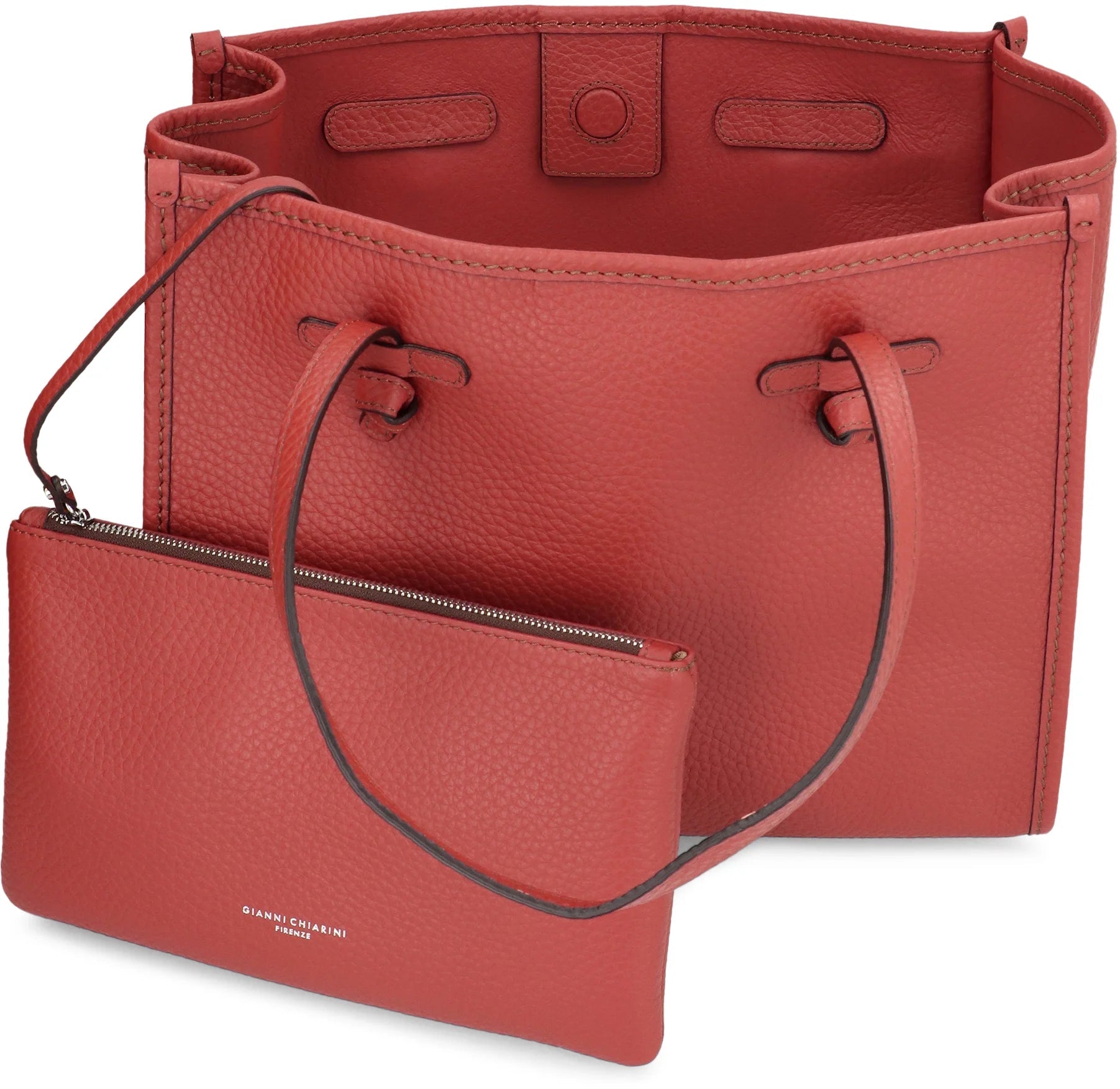 MARCELLA LEATHER TOTE