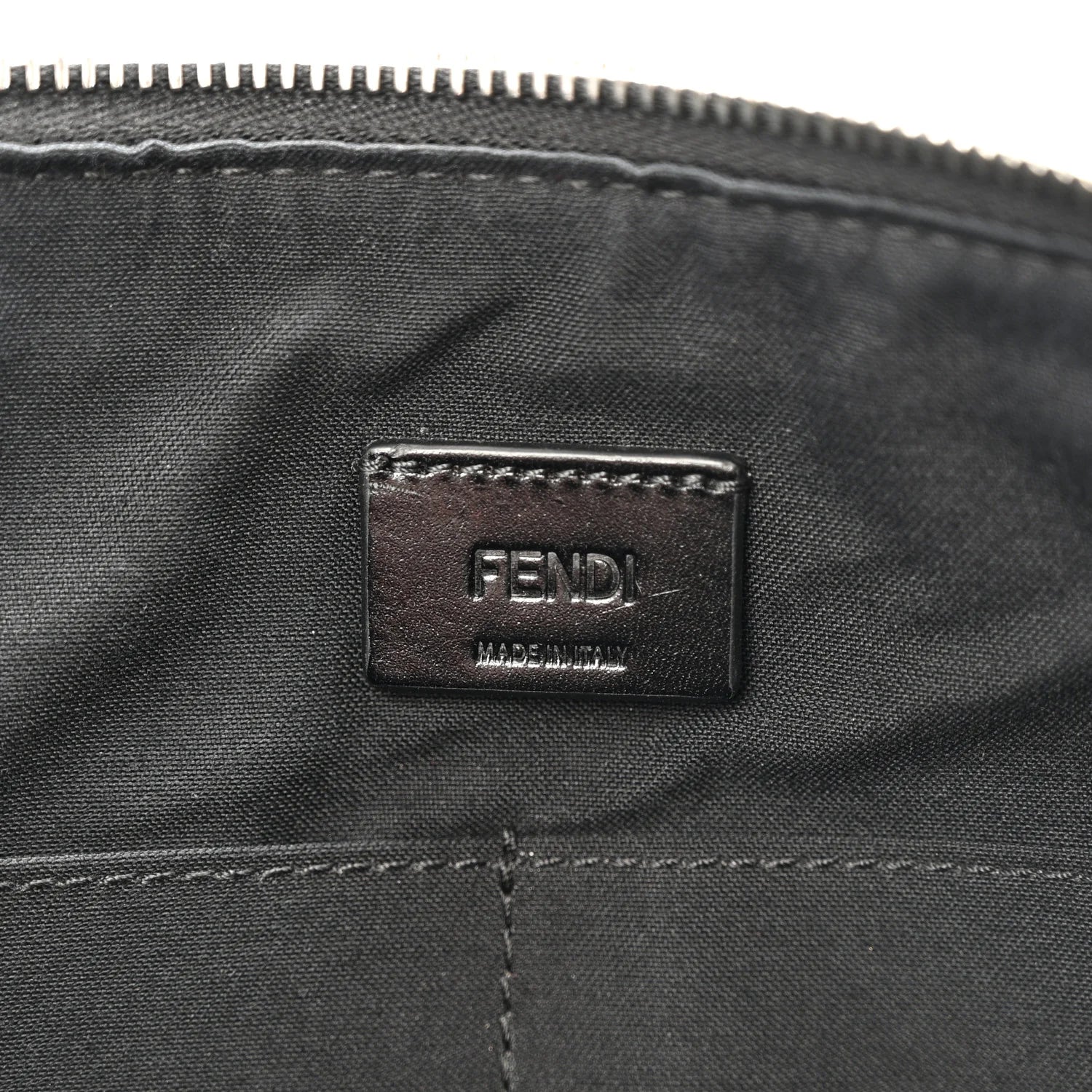 Vitello King Fabric Jacquard FF 1974 Messenger Black