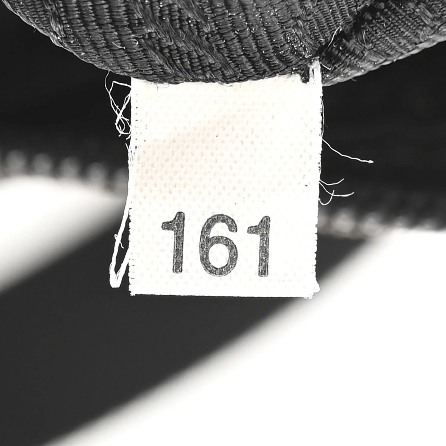 Tessuto Nylon Triangle Shoulder Bag Black