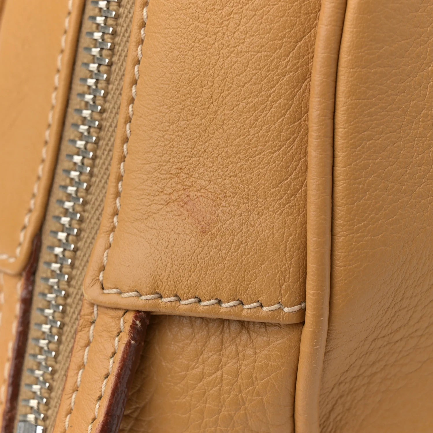 Vitello Daino Bowler Bag Sughero