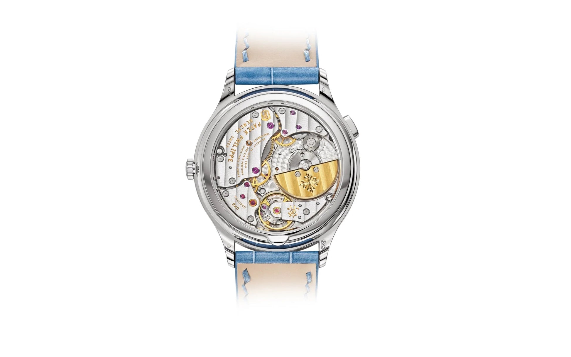 Women’S Complication World-Time, 18K White Gold Set with 89 Diamonds (~1.03 Ct.), 36Mm, Ref# 7130G-016