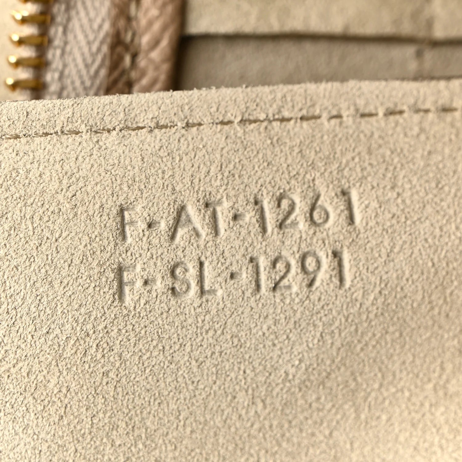 Grained Calfskin Micro Belt Bag Light Taupe