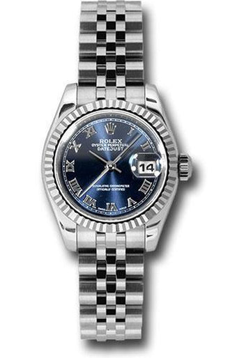 Rolex Lady Datejust 26Mm Watch 179174 Blrj