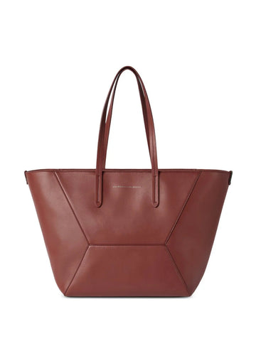 LEATHER SHOPPING BAG