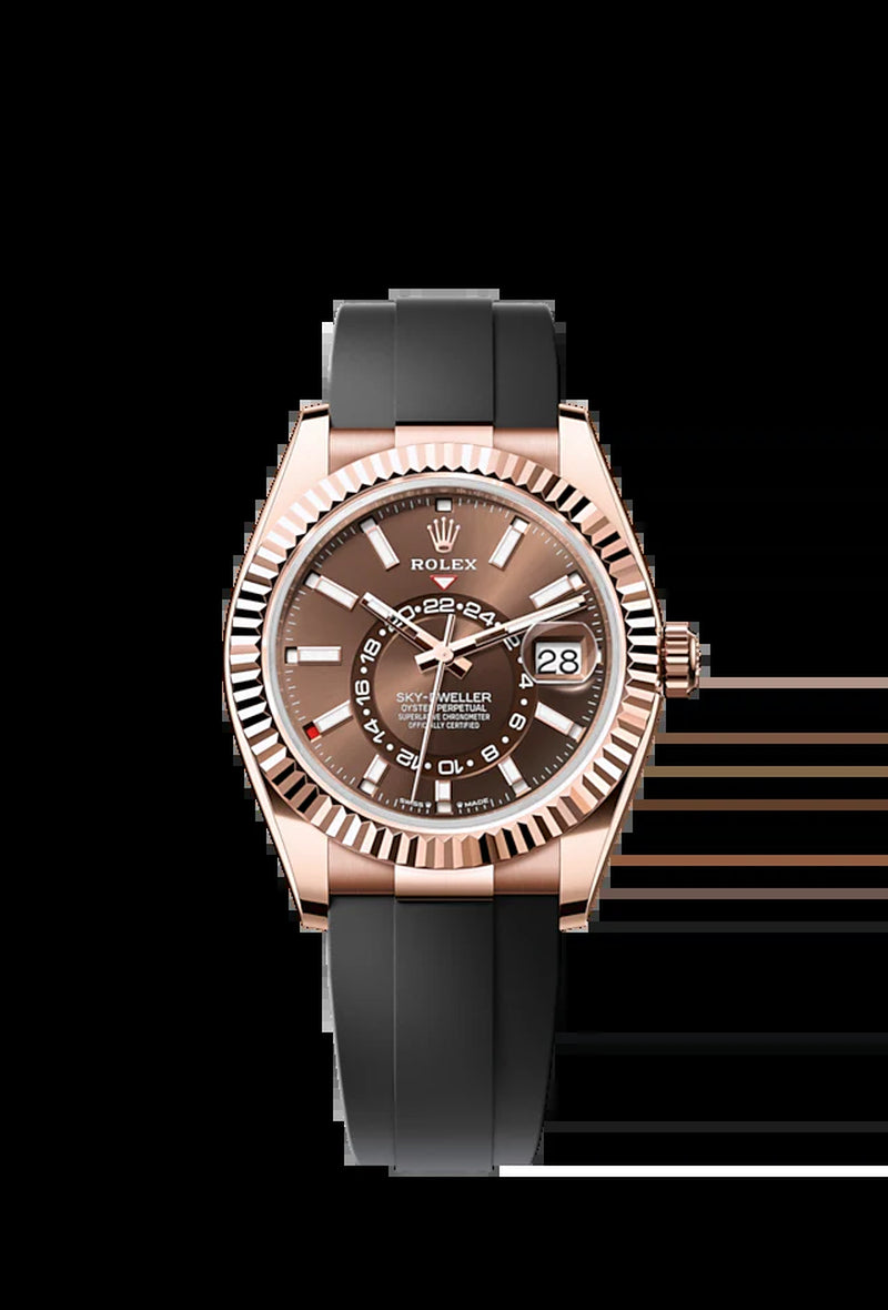 Sky-Dweller, 42Mm, 18K Everose Gold, Ref# 336235-0002