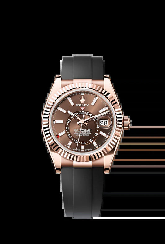 Sky-Dweller, 42Mm, 18K Everose Gold, Ref# 336235-0002