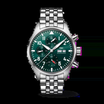 Unworn  Pilot’S Watch Chronograph, Stainless Steel, 43 Mm, Ref# IW378006, Box and Papers