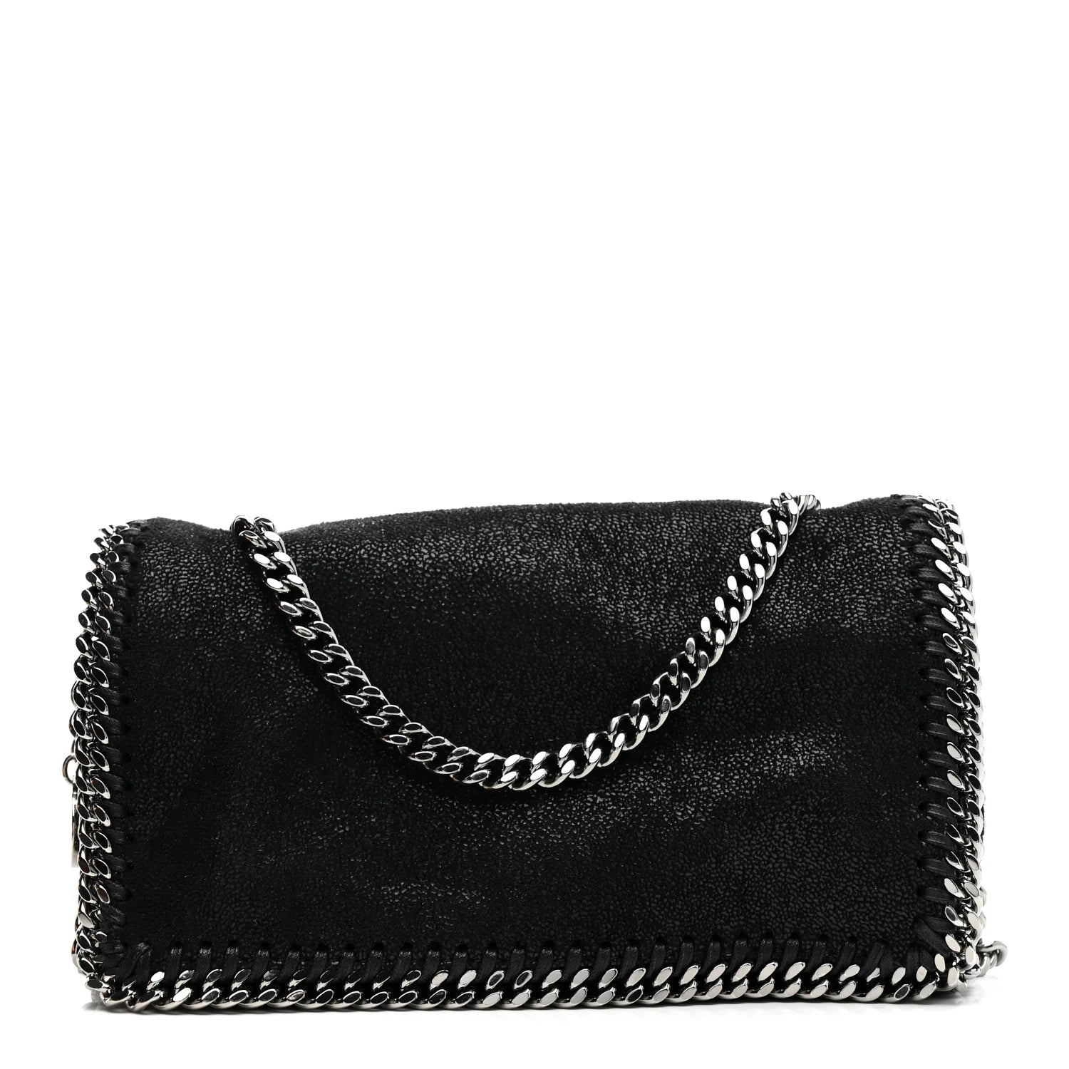 Shaggy Deer Falabella Crossbody Clutch Black