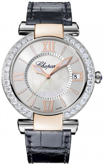 Unworn  Imperiale Automatic, Stainless Steel, 18K Rose Gold and Diamonds, 40Mm, Ref# 388531-6006, Box and Papers
