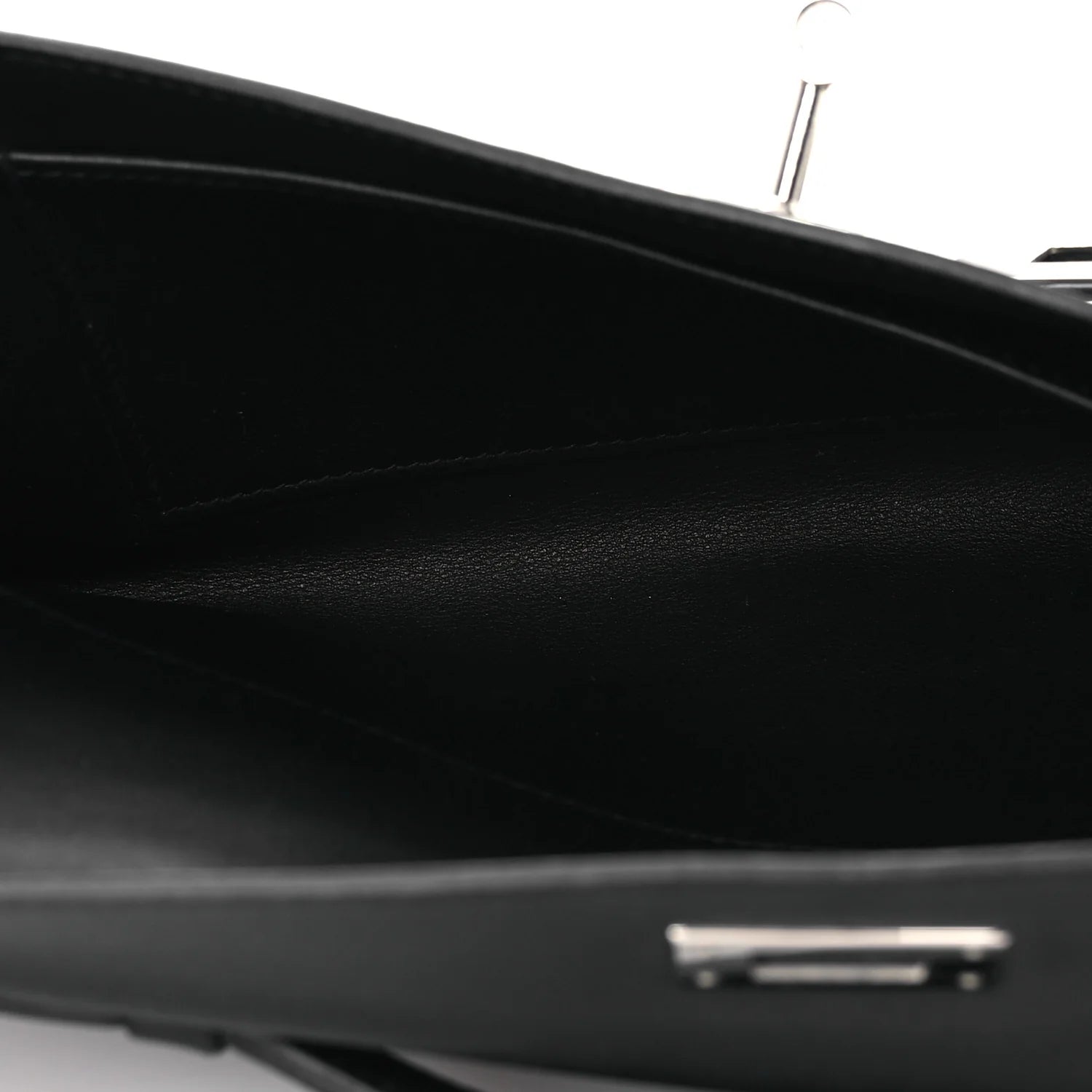 Swift Kelly Cut Clutch Pochette Black