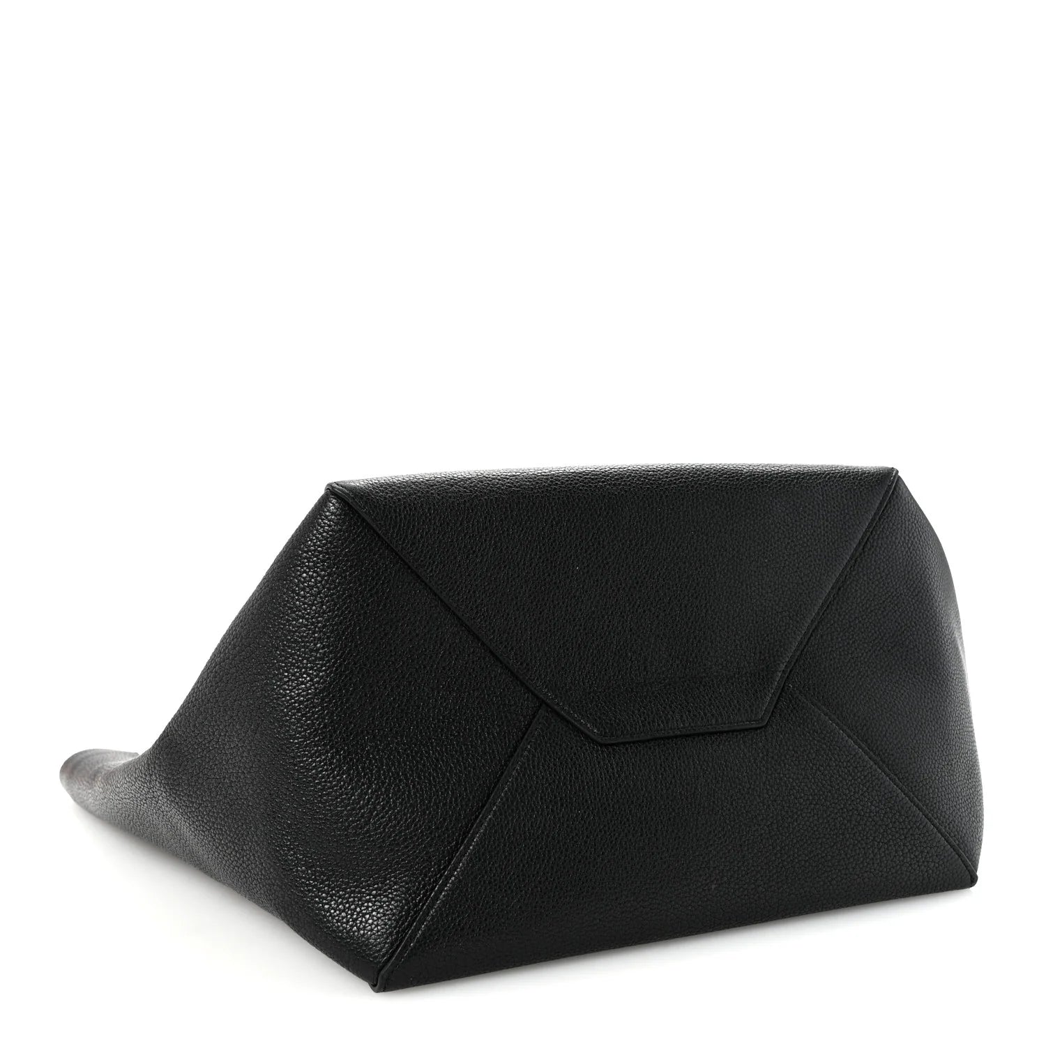 Soft Grained Calfskin Medium Belt Cabas Phantom Black