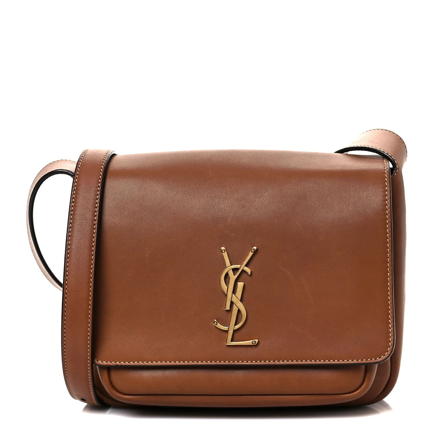 Vegetable Tanned Besace Niki Satchel Brick