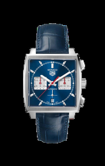 Unworn  Monaco Chronograph Automatic, Stainless Steel, 39Mm, Ref# CBL2111.FC6453, Box and Papers