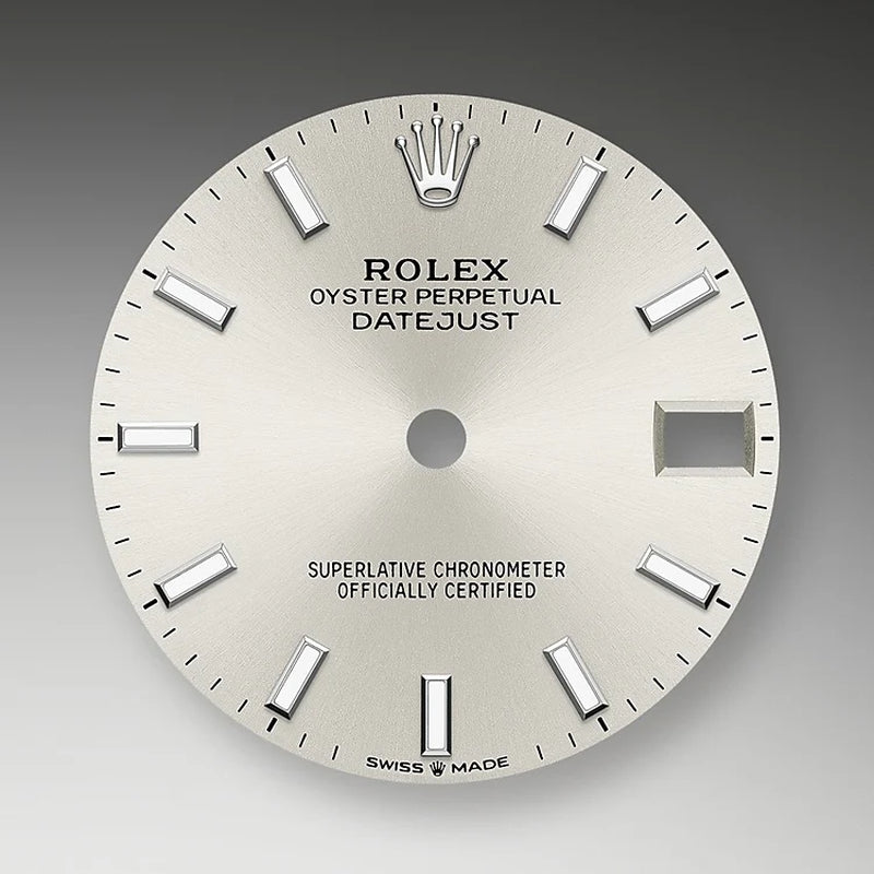 Datejust 31, Oystersteel, 18Kt White Gold and Diamonds, Ref# 278384RBR-0015