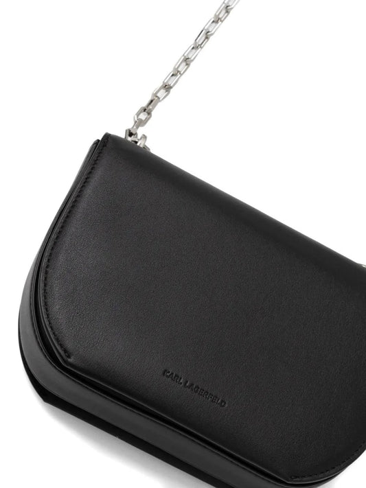 CROSSBODY FOREVER S BLACK GOLD CLOSURE