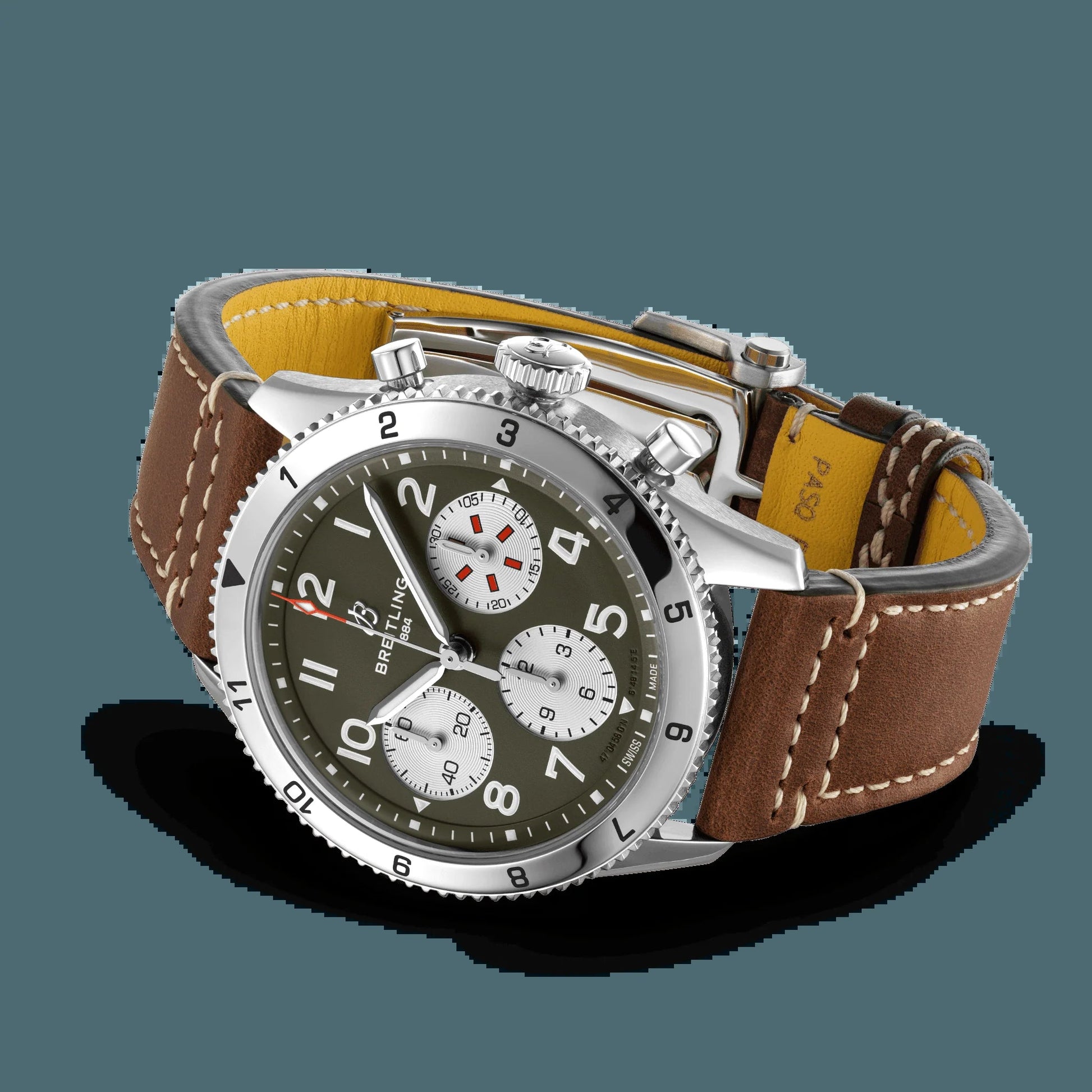Classic AVI Chronograph 42 Curtiss Warhawk, Stainless Steel, Ref# A233802A1L1X1, Unworn 2024