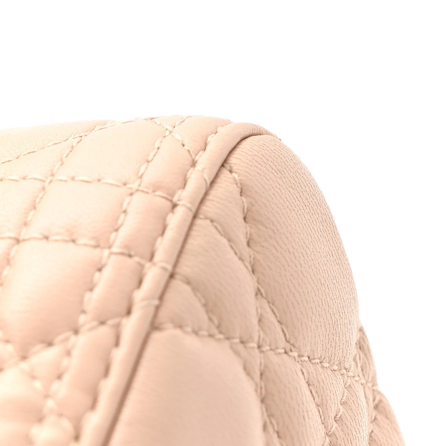 Lambskin Cannage Medium Lady Dior Light Pink