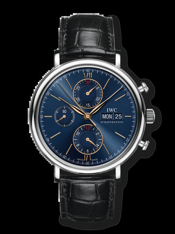 Unworn  Portofino Chronograph, Stainless Steel, 42Mm, Ref# IW391036, Box and Papers