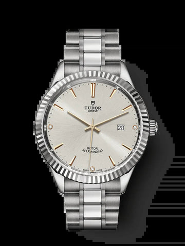 Style, Stainless Steel and Diamond-Set, 41Mm, Ref# M12710-0011