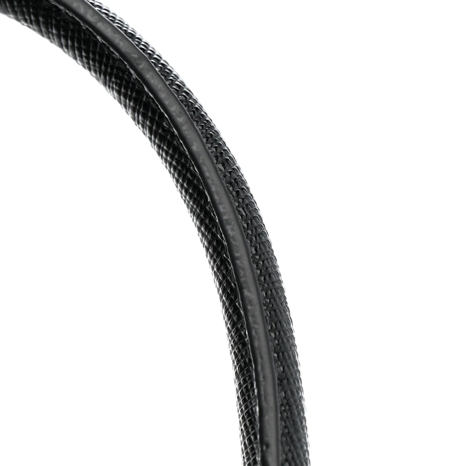 Saffiano Soft Calfskin Mini Zippered Crossbody Tote Black