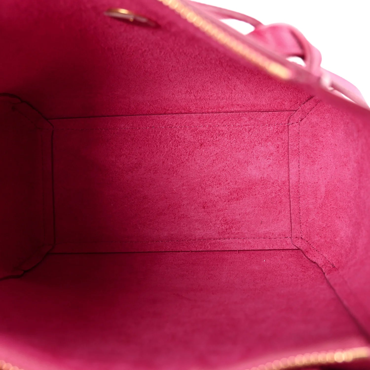 Grained Calfskin Nano Belt Bag Raspberry