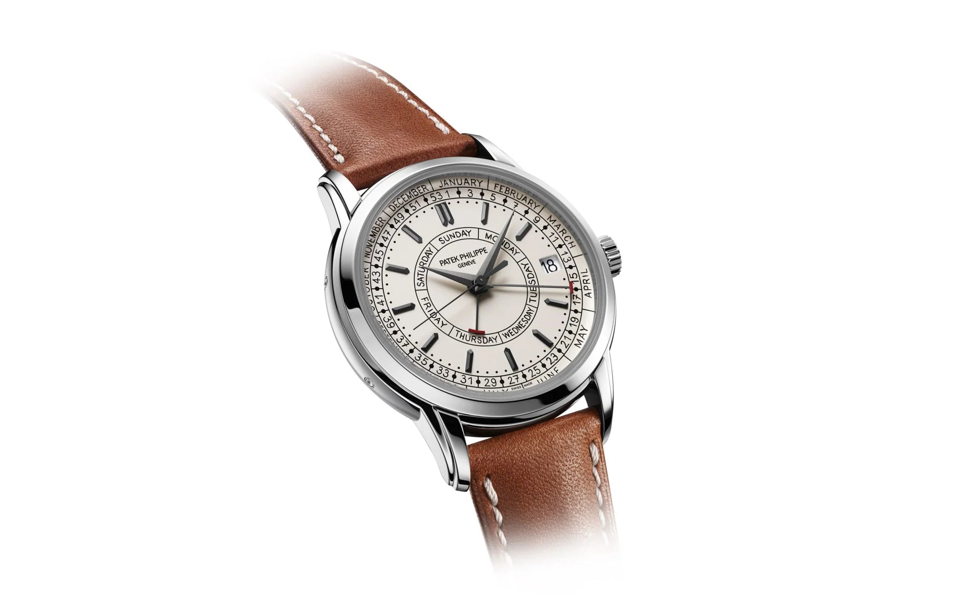 Complication, Stainless Steel, 40Mm, Calatrava Weekly Calendar Ref# 5212A-001