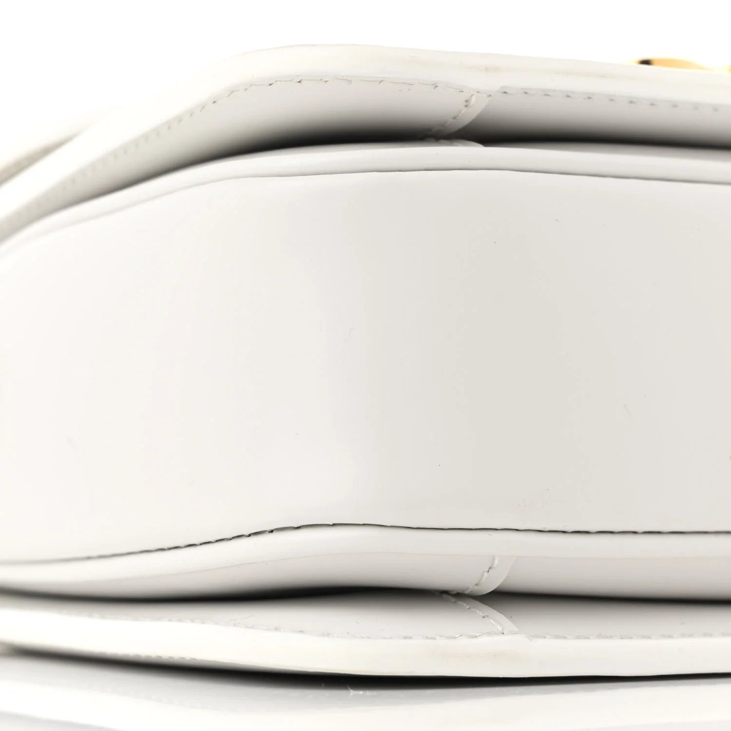 Shiny Calfskin Teen Triomphe Arctic White