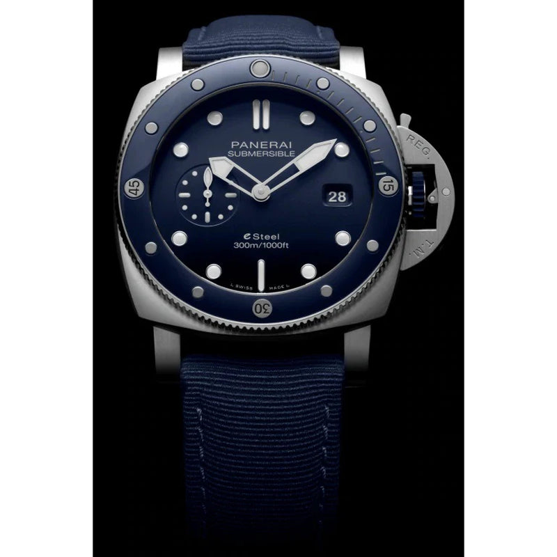 Submersible Quarantaquattro Esteel™ Blu Profondo Ref# PAM01289