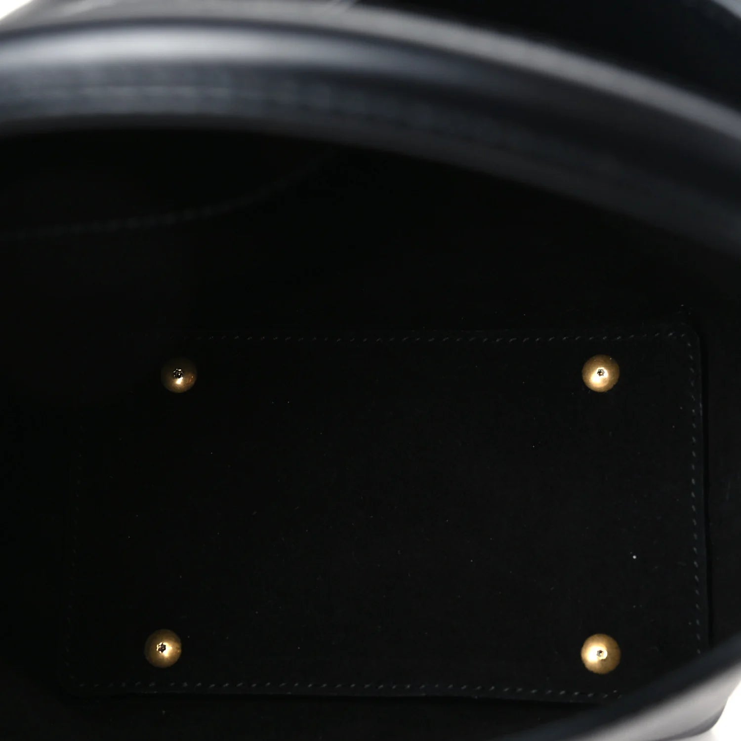 Shiny Calfskin Le 37 Mini Bucket Bag Black