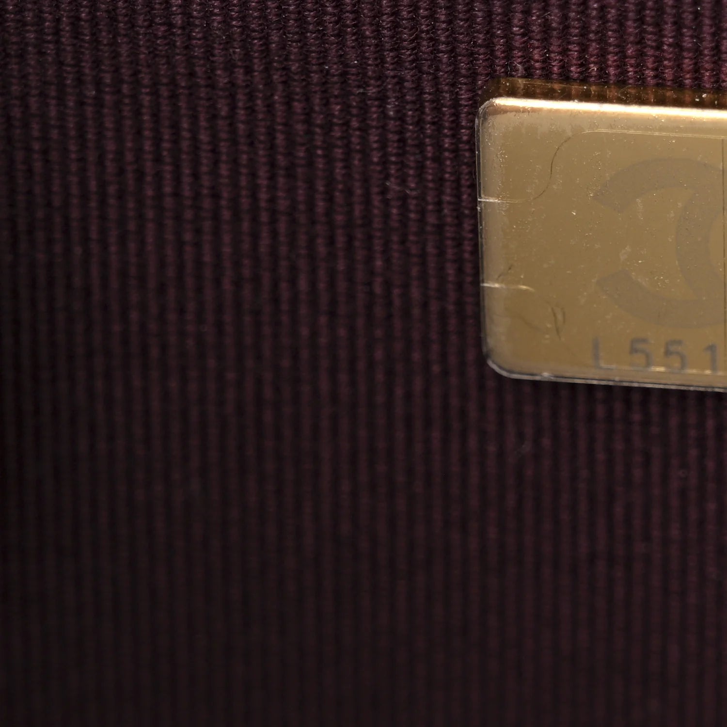 Velvet Metiers D'Art Wallet on Chain WOC Burgundy