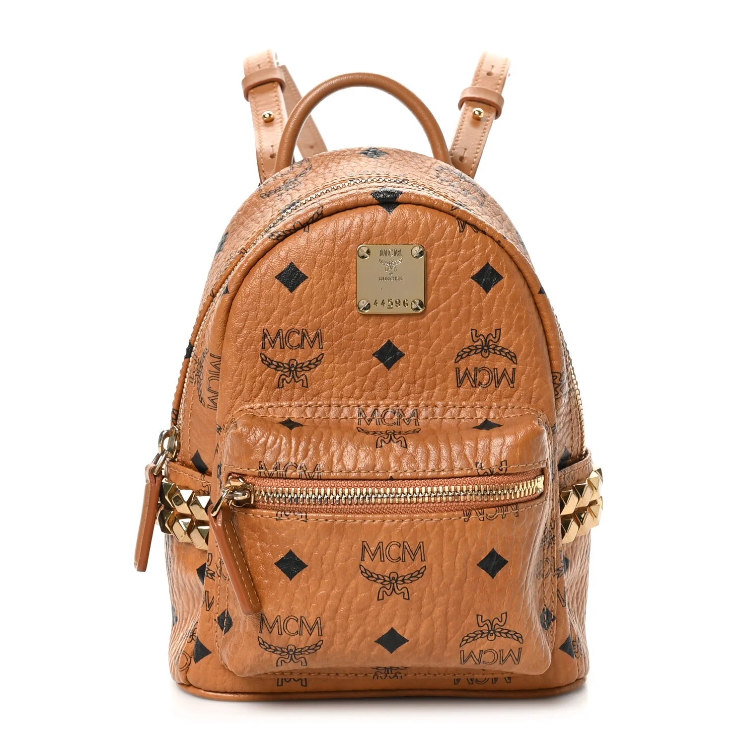 Visetos Side Stud X-Mini Stark Bebe Boo Backpack Cognac
