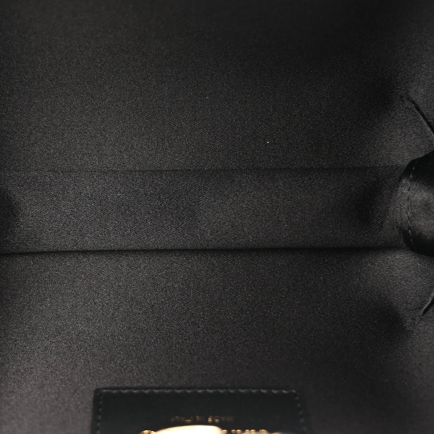 Suede Crystal Snake Cloud Clutch Black