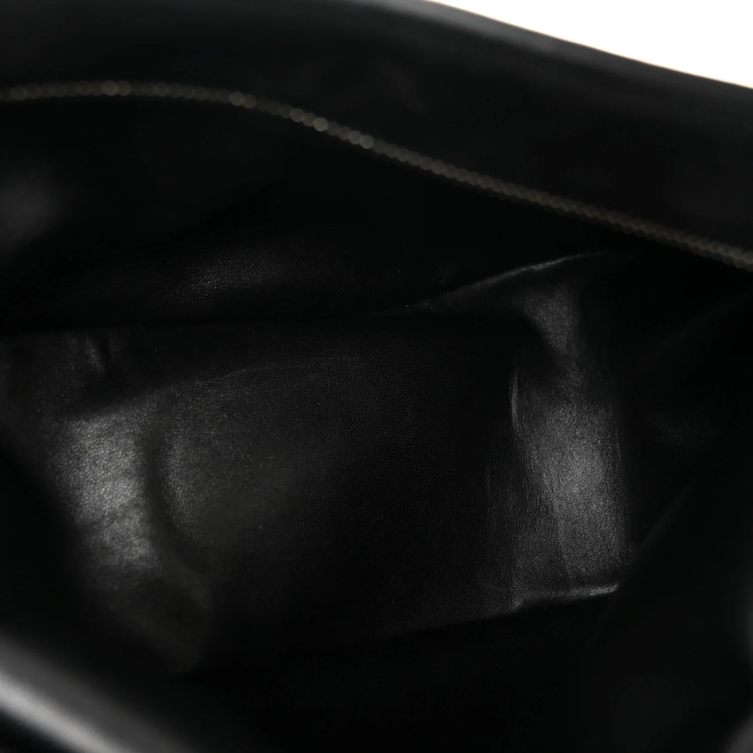 Suede Small Slouchy Banana Bag Black