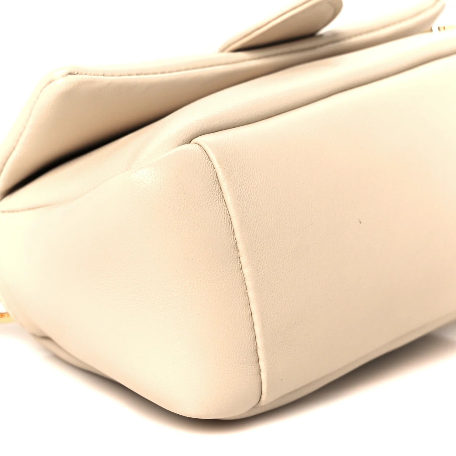 Padded Lambskin Le Petit Bambimou Light Beige