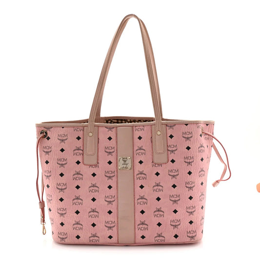 Visetos Medium Liz Reversible Shopper Tote Soft Pink