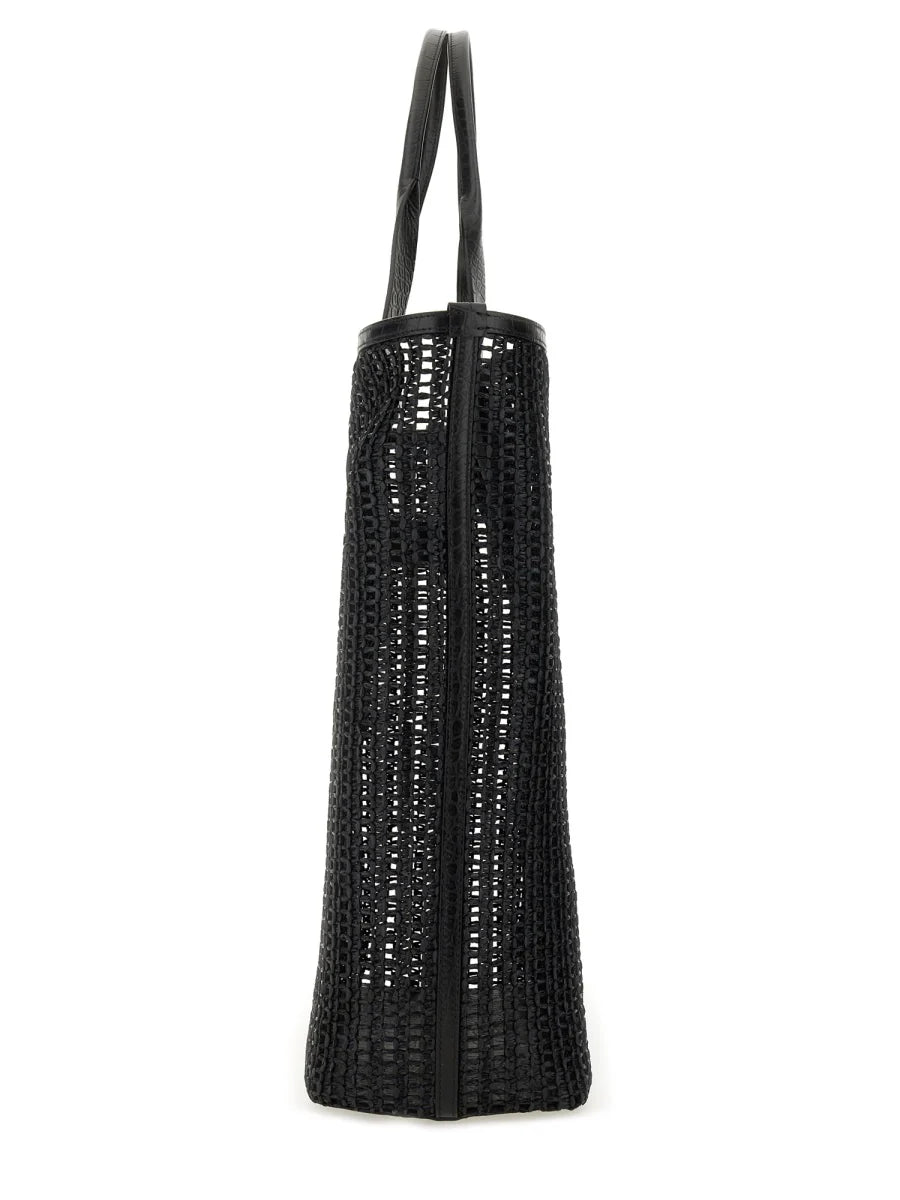 WOVEN MESH SHOPPING BAG